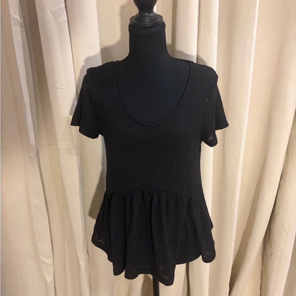 Elegant Black Women's Top